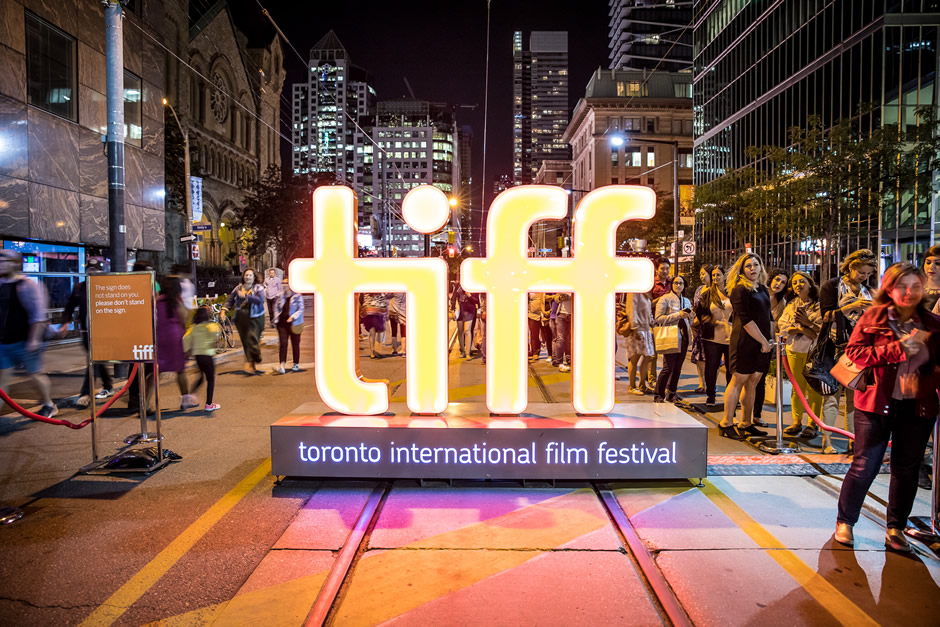The Toronto International Film Festival sign
