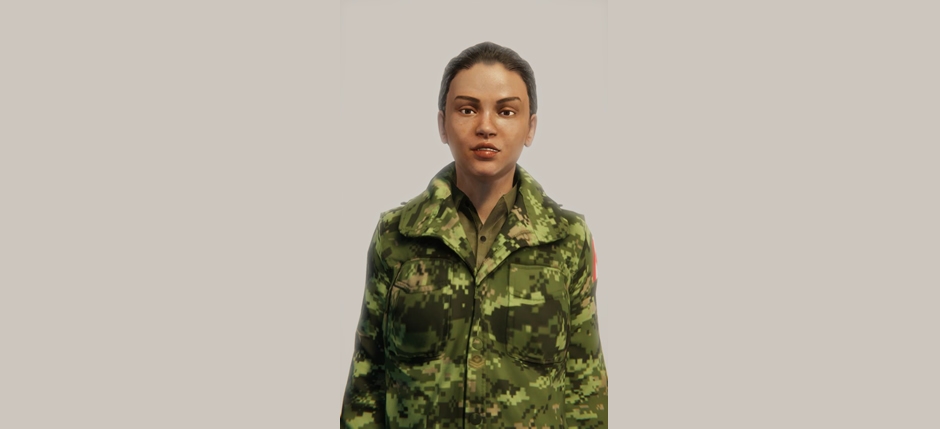 CloudConstable’s Animated Virtual Agent (AVA) technology at the Ontario Regiment RCAC Museum