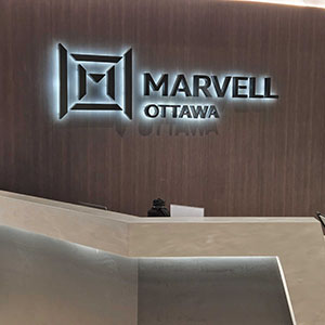 Photo du nouveau bureau de Marvell à Ottawa, en Ontario