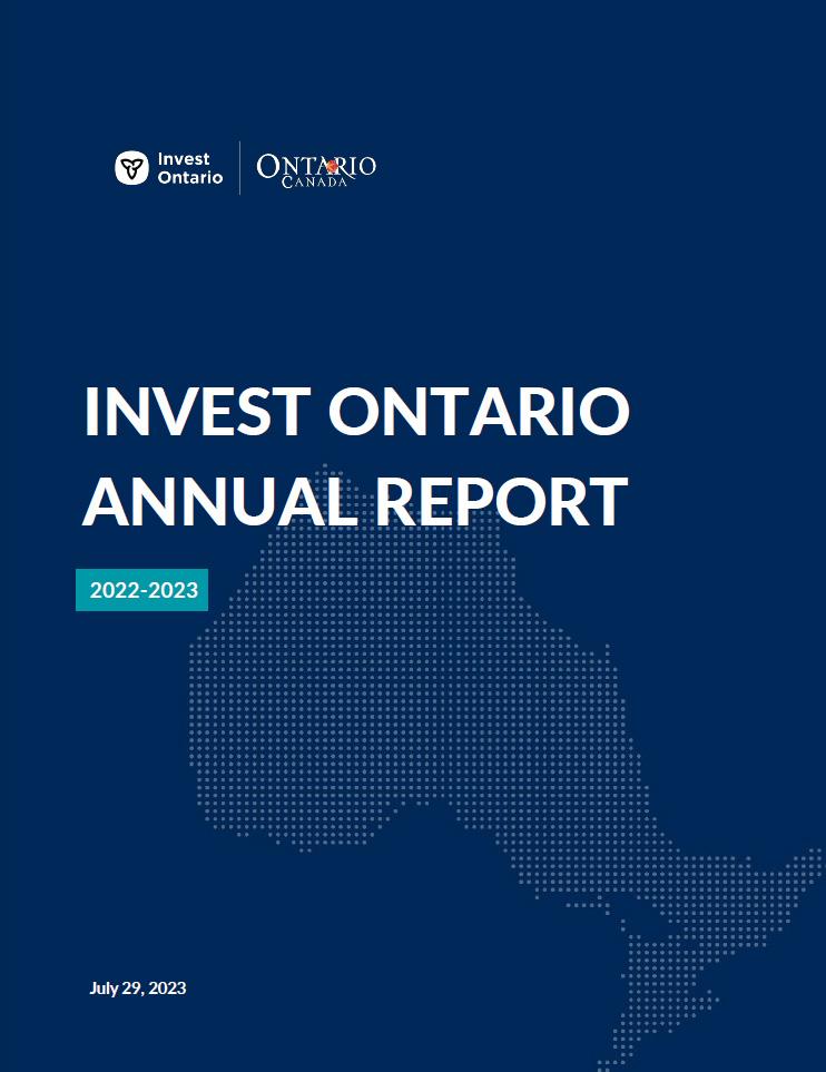 Invest Ontario Annual Report 2022-2023