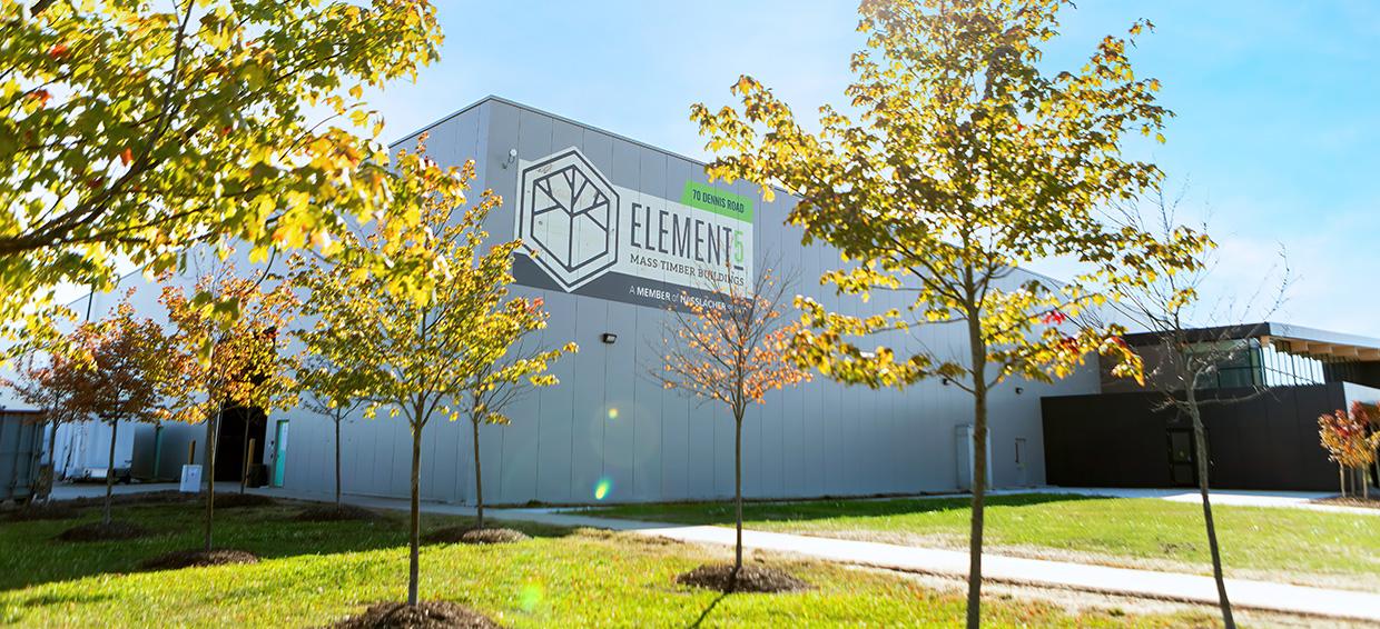 Photo des installations d’Element5 à St. Thomas, en Ontario